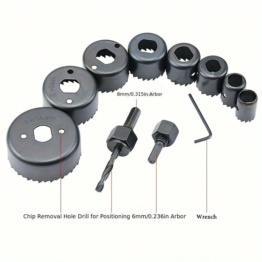 Set Mata Bor Lubang 11 Buah de - Wrench Set ulasan dan harga