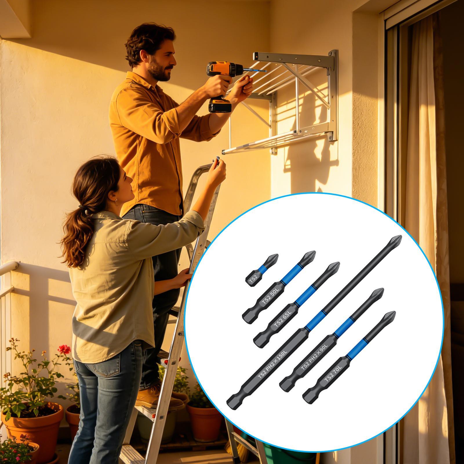 Set Mata Obeng Bor 6 Buah Alat - Screwdriver Set ulasan dan harga